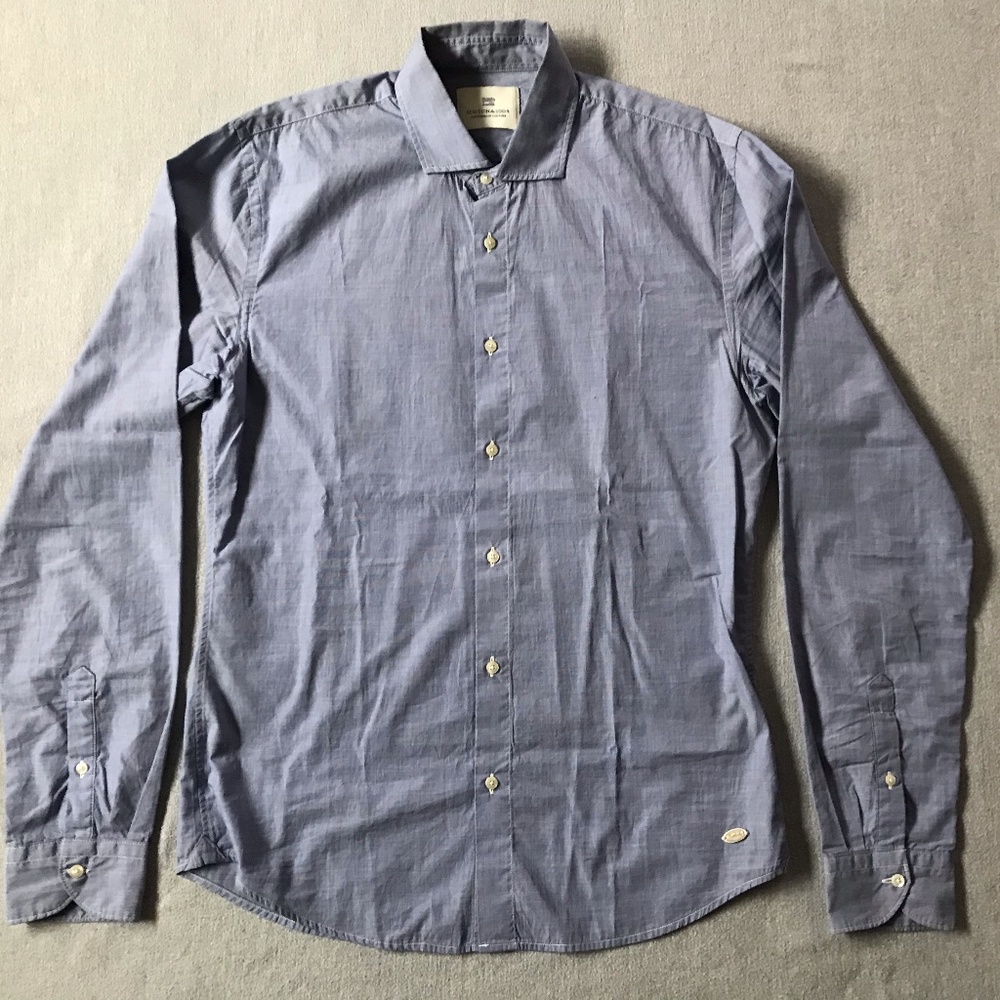 Men's Scotch & Soda Casual Button-Up Shirt, size M